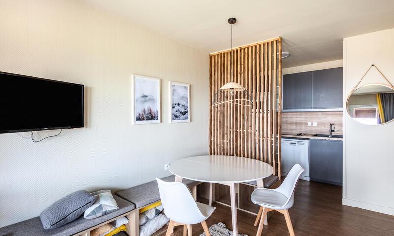 Urlaub in den Bergen 3-Zimmer-Appartment für 6 Personen (Prestige 41m²) - Résidence le Thabor - Maeva Home - Valmeinier - Draußen im Winter