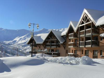 Location au ski Les Hauts de Valmeinier - Valmeinier - Extérieur hiver