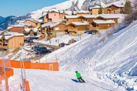 Skiverleih Résidence Lagrange le Grand Panorama II - Valmeinier - Draußen im Winter