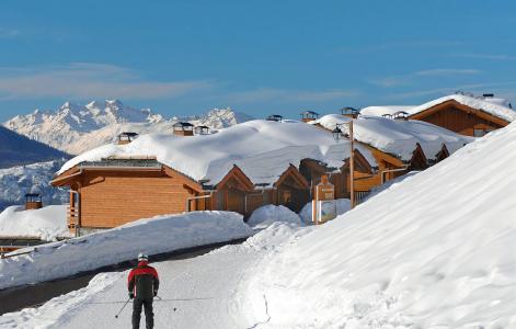 Location au ski Résidence le Grand Panorama 1 - Valmeinier - Extérieur hiver