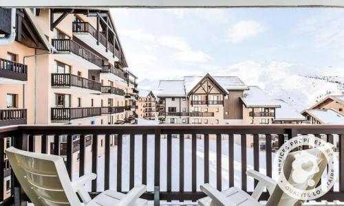 Аренда на лыжном курорте Апартаменты 2 комнат 5 чел. (Confort 28m²-3) - Résidence le Thabor - Maeva Home - Valmeinier - зимой под открытым небом