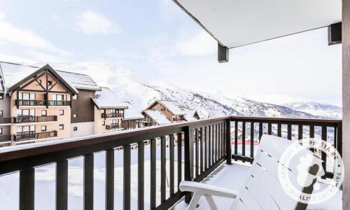 Аренда на лыжном курорте Апартаменты 2 комнат 5 чел. (Confort 28m²-3) - Résidence le Thabor - Maeva Home - Valmeinier - зимой под открытым небом