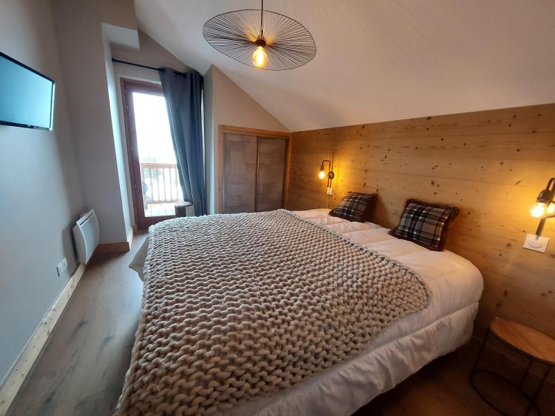 Skiverleih 4 Zimmer Chalet für 6 Personen - Chalet Hope - Valmorel - Schlafzimmer