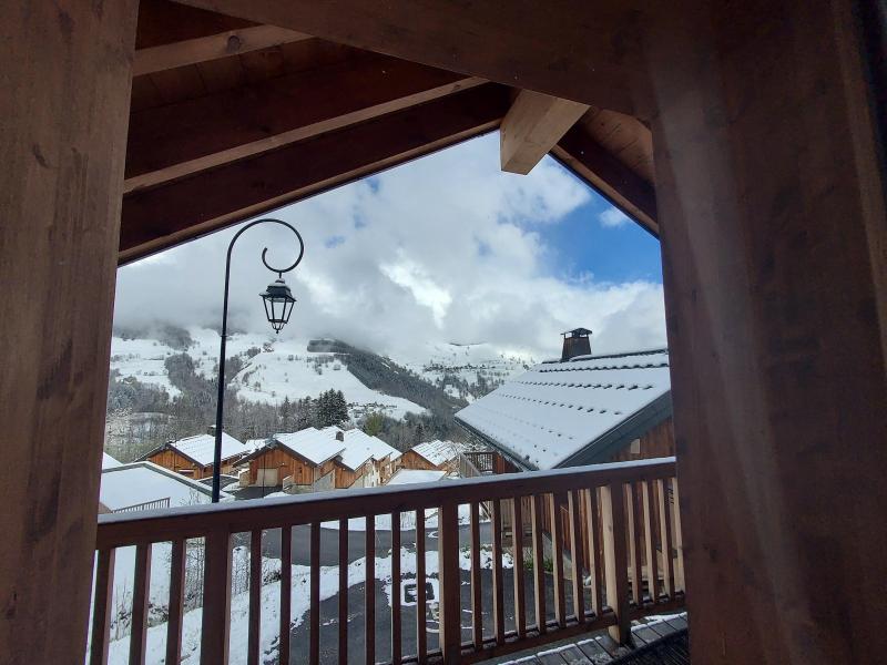 Ski verhuur Chalet 4 kamers 6 personen - Chalet Hope - Valmorel - Terras