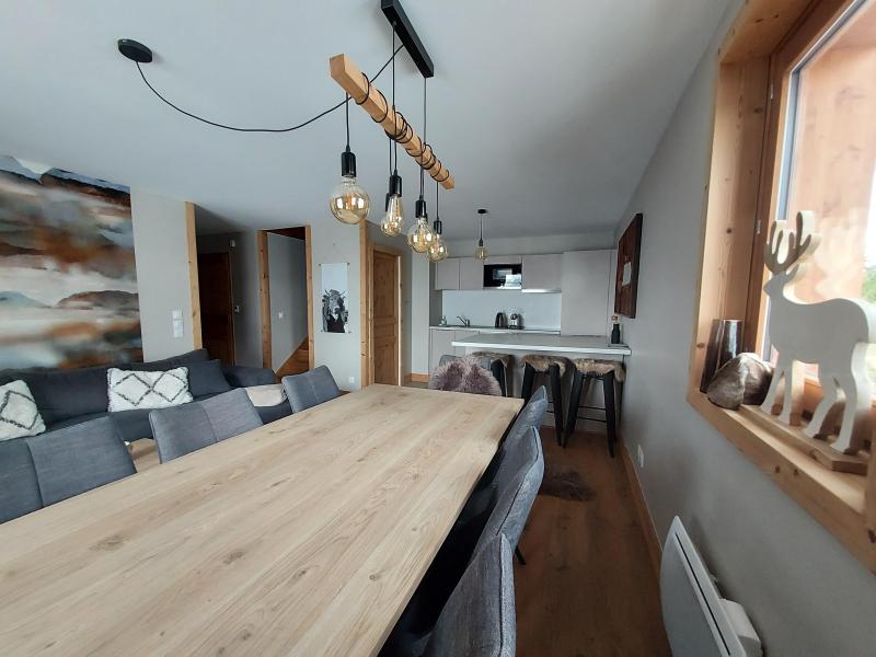 Location au ski Chalet 4 pièces 6 personnes - Chalet Hope - Valmorel - Séjour