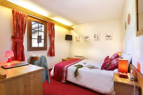 Alquiler al esquí Habitación Standard (1 o 2 personas) - Hôtel du Bourg - Valmorel - Habitación