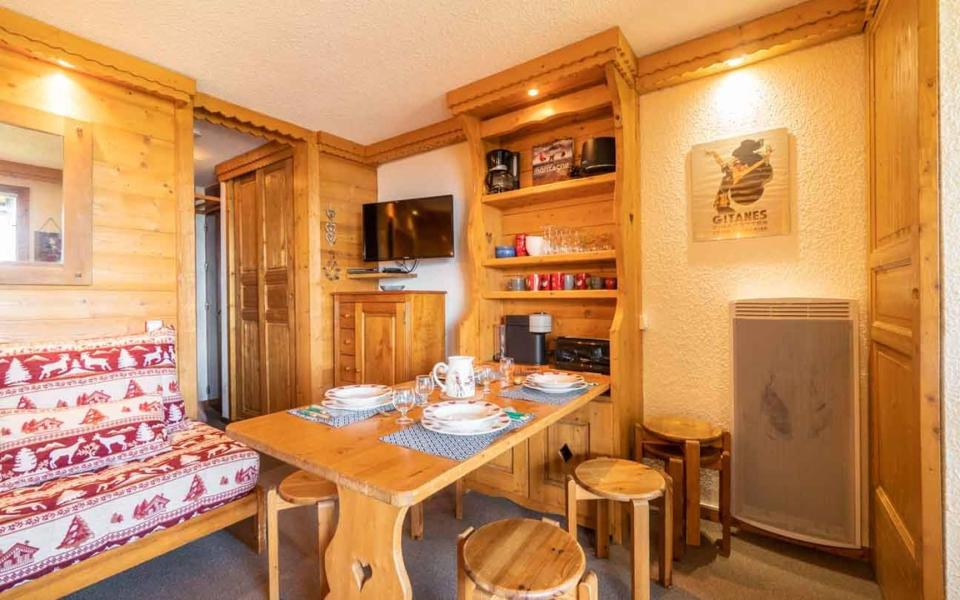 Rent in ski resort 2 room apartment cabin 3-5 people (G487) - La Résidence le Cristallin - Valmorel - Living room