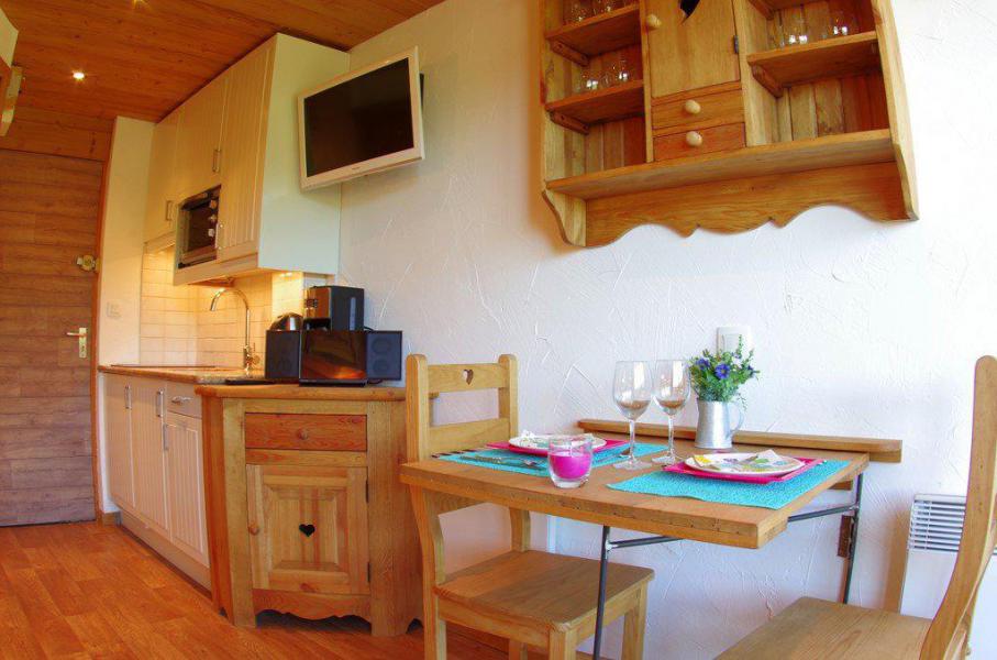 Rent in ski resort Studio 2 people (GL314) - La Résidence le Cristallin - Valmorel - Living room