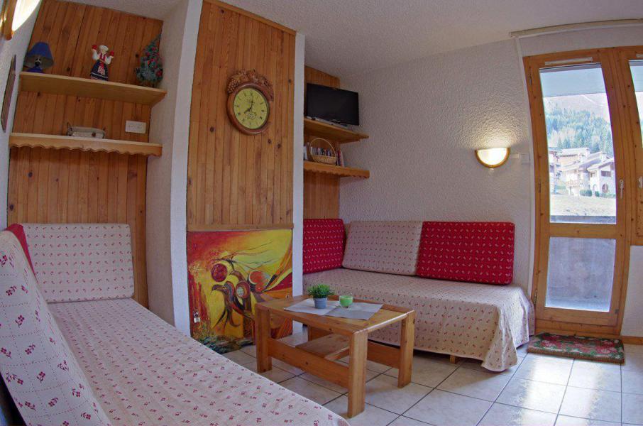 Rent in ski resort 2 room apartment 4 people (G401) - La Résidence le Morel - Valmorel - Living room