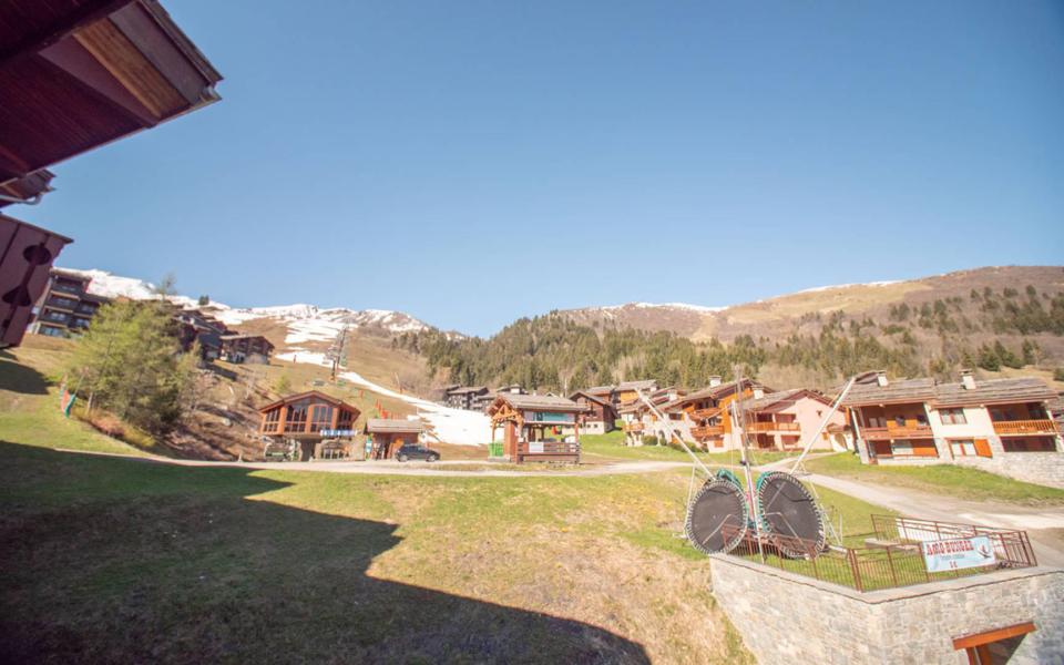 Ski verhuur Appartement 3 kamers 6 personen (G451) - La Résidence le Morel - Valmorel - Balkon