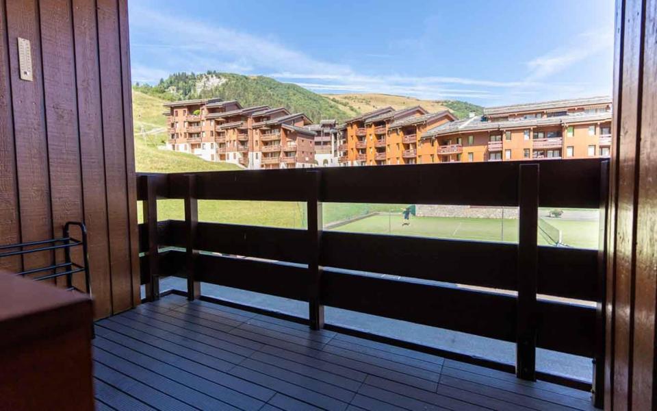 Skiverleih Teilbare Studio für 4 Personen (G136) - La Résidence le Prariond - Valmorel - Balkon