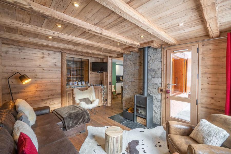 Ski verhuur Appartement 3 kamers 6 personen (G424) - La Résidence les Teppes - Valmorel - Woonkamer