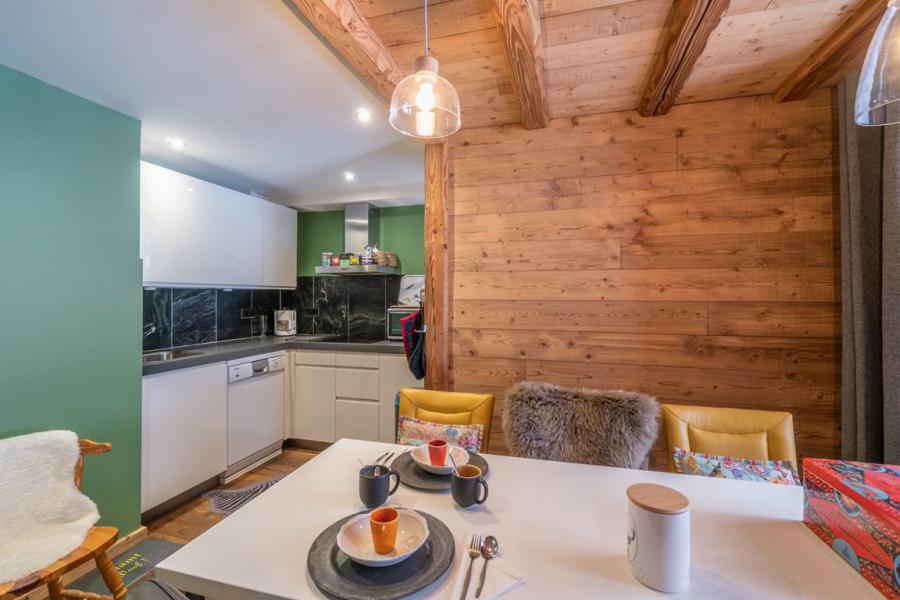 Ski verhuur Appartement 3 kamers 6 personen (G424) - La Résidence les Teppes - Valmorel - Woonkamer