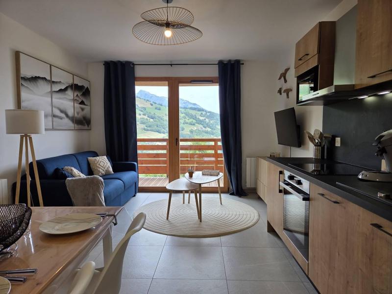 Rent in ski resort 2 room apartment 4 people (G499) - Le Roc - Valmorel - Living room