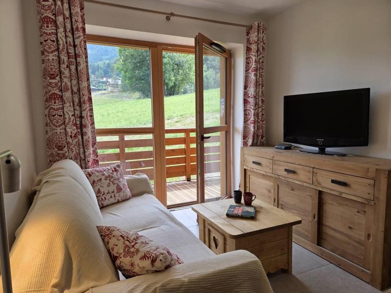 Rent in ski resort 3 room apartment 6 people (G498) - Le Roc - Valmorel - Living room