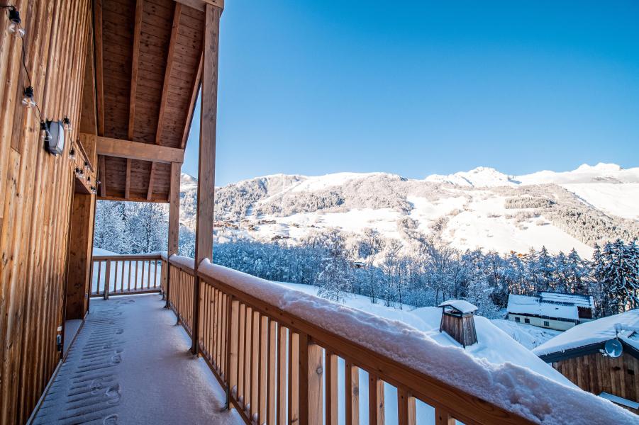 Wynajem na narty Domek górski duplex 4 pokojowy dla 7 osób (L'Ambroisie) - Les Chalets Lumi - Valmorel - Zima na zewnątrz