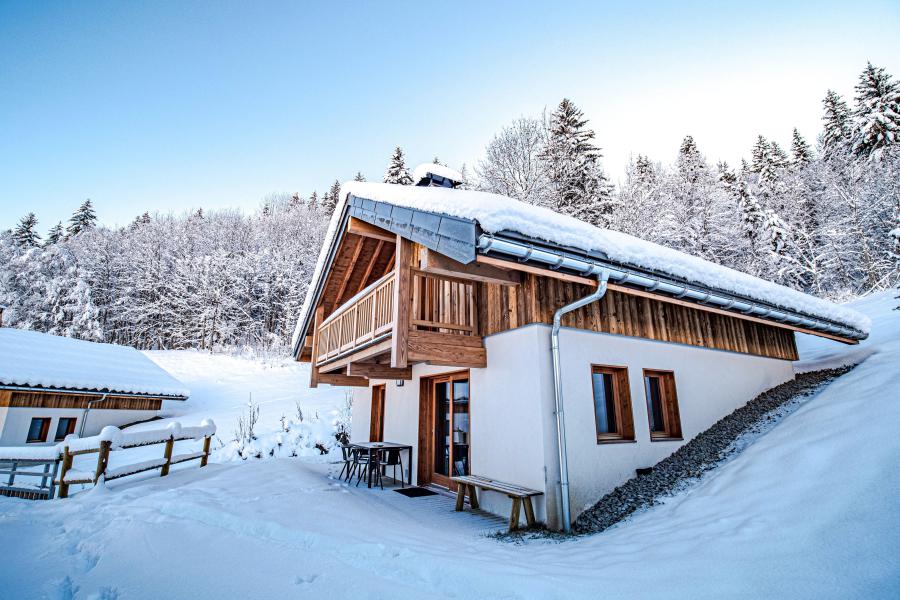 Vacanze in montagna Chalet 4 stanze per 8 persone (Meije) - Les Chalets Lumi - Valmorel - Esteriore inverno