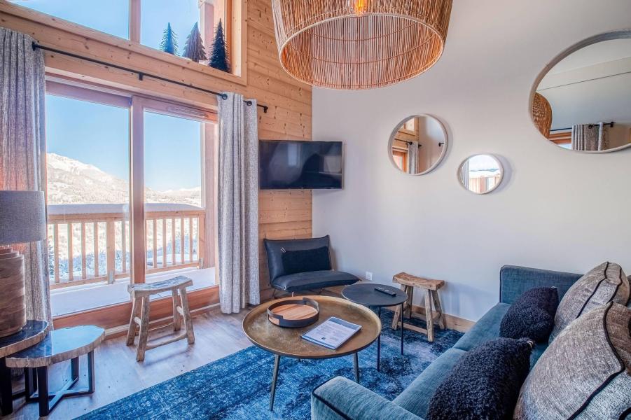 Skiverleih Duplex Wohnung 5 Zimmer 8 Personnen (Gaspesie) - Les Chalets Lumi - Valmorel