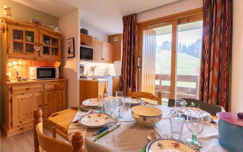 Rent in ski resort 2 room apartment 5 people (G472) - Pierrafort - Valmorel - Apartment