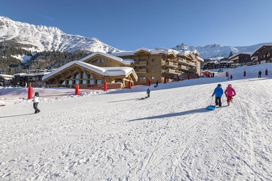 Location au ski Résidence Anitéa - Valmorel - Extérieur hiver