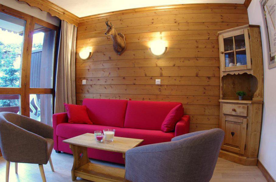 Rent in ski resort 3 room apartment 6 people (GLK350) - Résidence Athamante - Valmorel - Living room