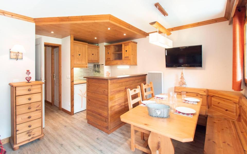 Ski verhuur Appartement 3 kamers 6 personen (GL259) - Résidence Athamante - Valmorel - Woonkamer