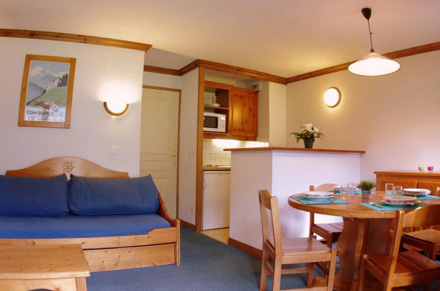 Ski verhuur Appartement 3 kamers 7 personen (GL261) - Résidence Athamante - Valmorel - Woonkamer