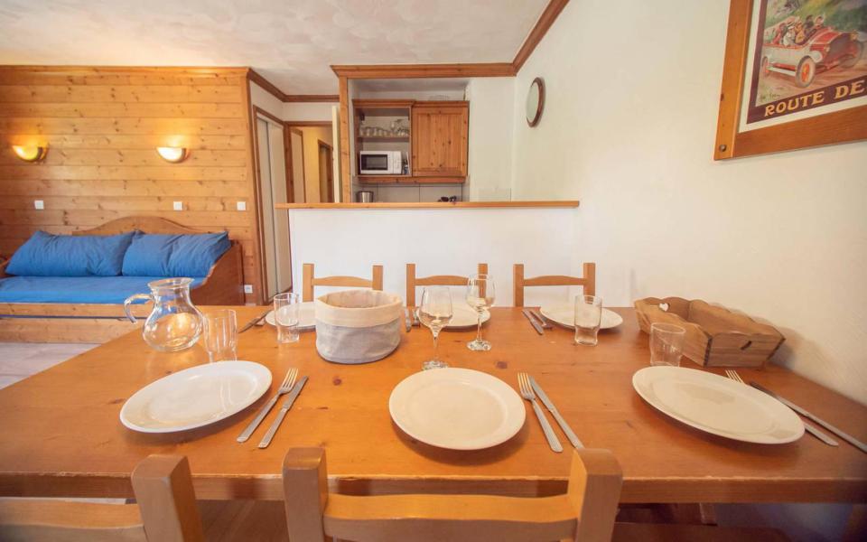 Ski verhuur Appartement 3 kamers 7 personen (GL280) - Résidence Athamante - Valmorel - Woonkamer