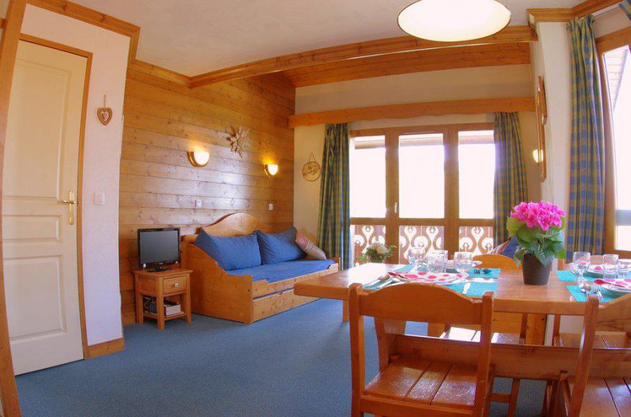 Ski verhuur Appartement duplex 3 kamers 7 personen (GL263) - Résidence Athamante - Valmorel - Woonkamer