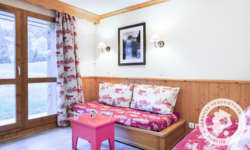 Vacances en montagne Appartement 2 pièces 5 personnes (Sélection 32m²) - Résidence Athamante et Valériane - Maeva Home - Valmorel - Extérieur hiver