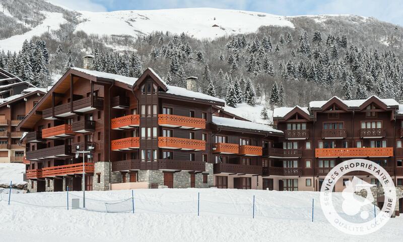 Rent in ski resort Résidence Athamante et Valériane - MH - Valmorel - Winter outside