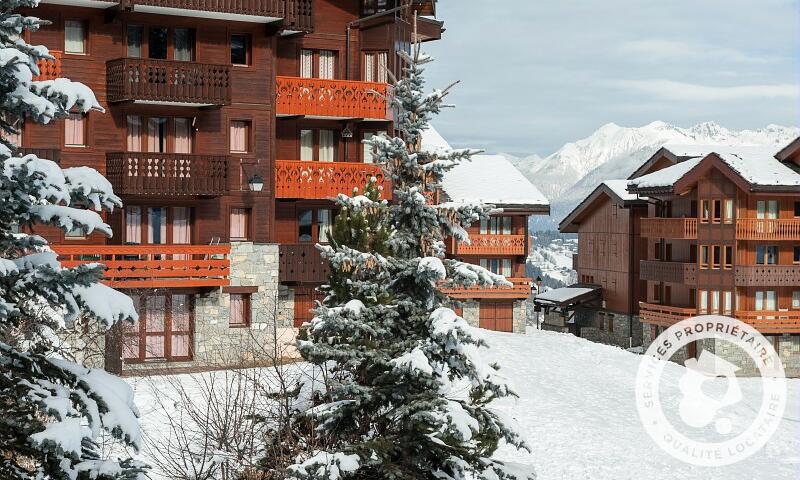 Vacances en montagne Résidence Athamante et Valériane - MH - Valmorel - Extérieur hiver