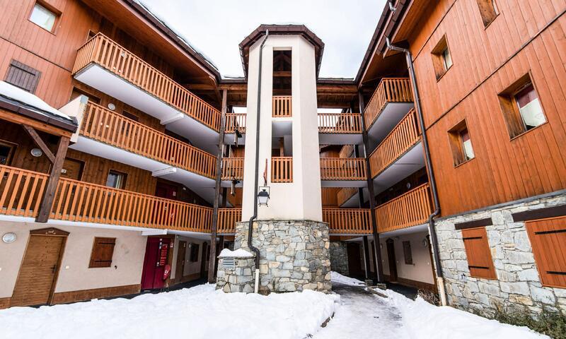 Vacances en montagne Résidence Athamante et Valériane - MH - Valmorel - Extérieur hiver