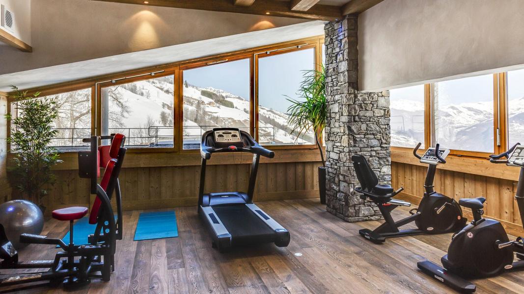 Ski verhuur Résidence Boutique La Grange Aux Fées - Valmorel - Fitnessruimte