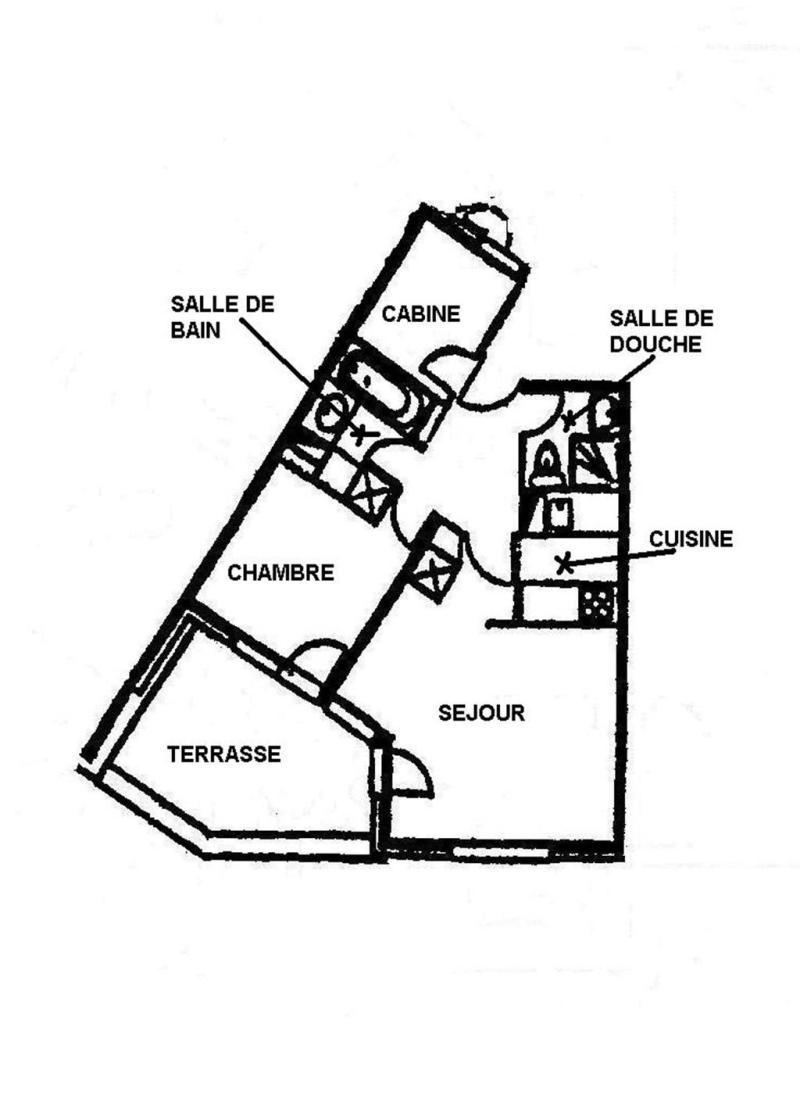 Location au ski Appartement 3 pièces 4 personnes (G394) - Résidence Camarine - Valmorel