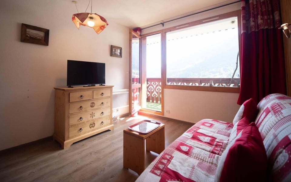 Ski verhuur Appartement 2 kamers 4 personen (G468) - Résidence Camarine - Valmorel - Woonkamer