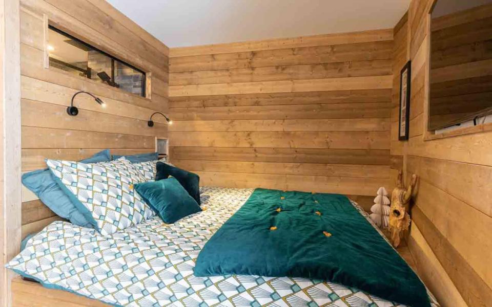 Skiverleih 2-Zimmer-Appartment für 3 Personen (G462) - Résidence Cheval Blanc - Valmorel - Schlafzimmer