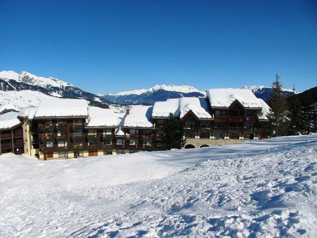 Ski verhuur Résidence Cheval Blanc - Valmorel - Buiten winter