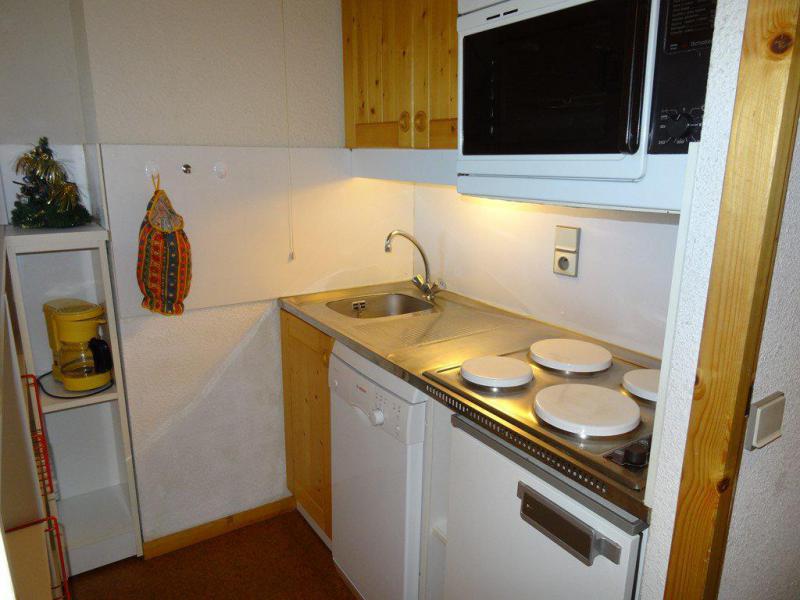 Wynajem na narty Apartament 2 pokojowy 4 osób (G032) - Résidence Cheval Blanc - Valmorel - Aneks kuchenny