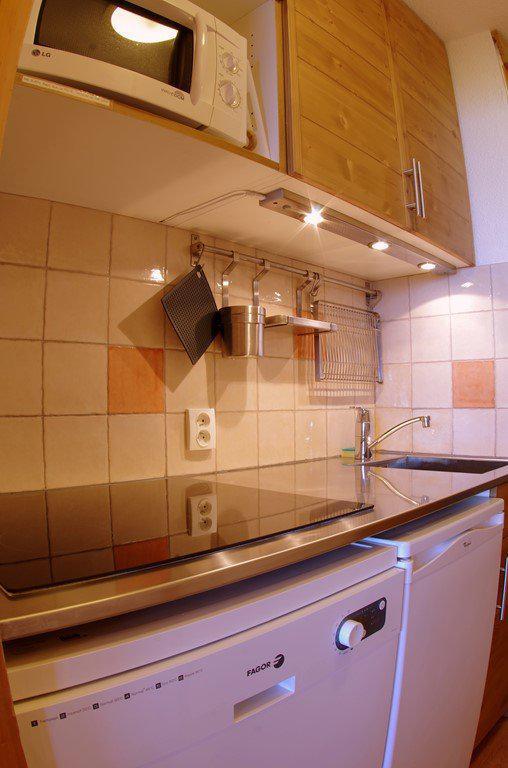 Wynajem na narty Apartament duplex 2 pokojowy 5 osób (G251) - Résidence Cheval Blanc - Valmorel - Aneks kuchenny