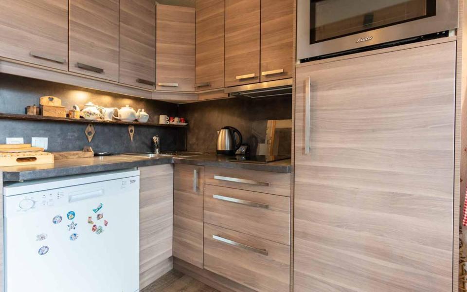 Alquiler al esquí Apartamento 2 piezas para 6 personas (G473) - Résidence Cheval Blanc - Valmorel - Kitchenette