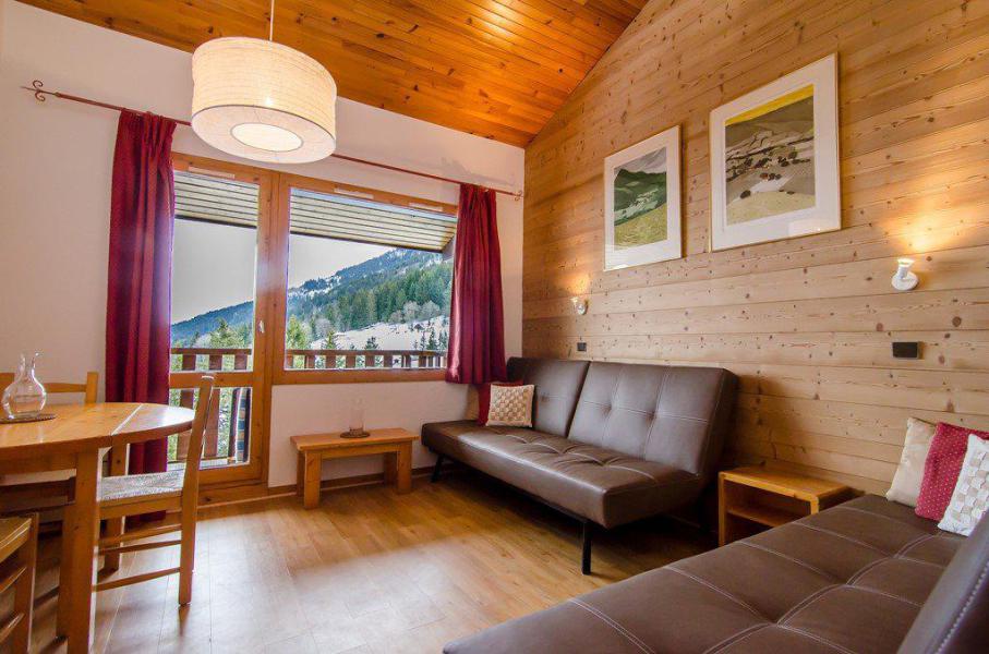 Ski verhuur Appartement 2 kamers 4 personen (G371) - Résidence Cheval Blanc - Valmorel - Woonkamer
