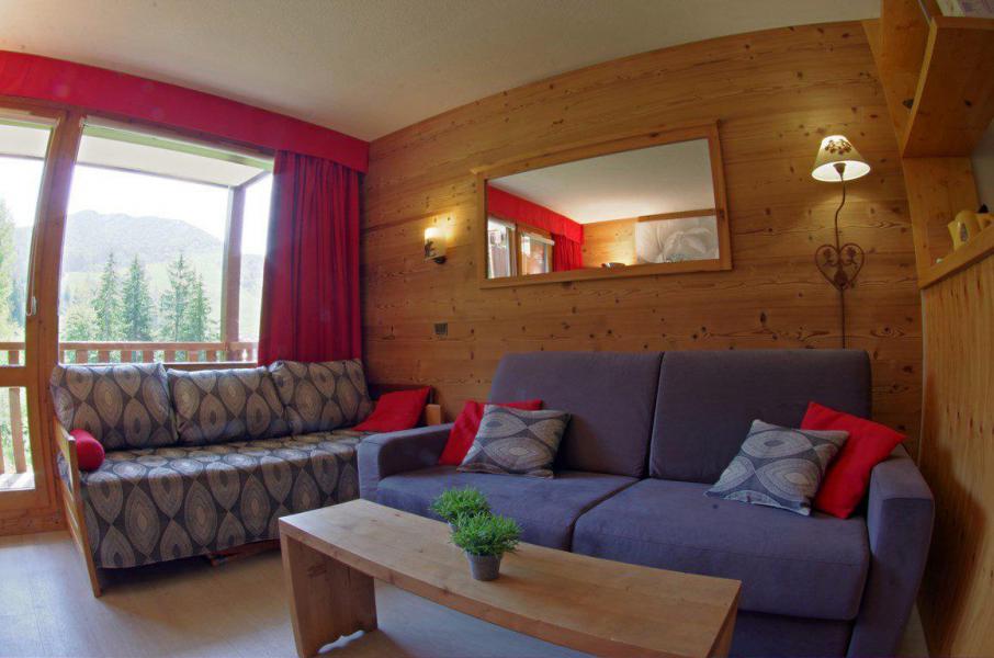 Ski verhuur Appartement 2 kamers 4 personen (G390) - Résidence Cheval Blanc - Valmorel - Woonkamer