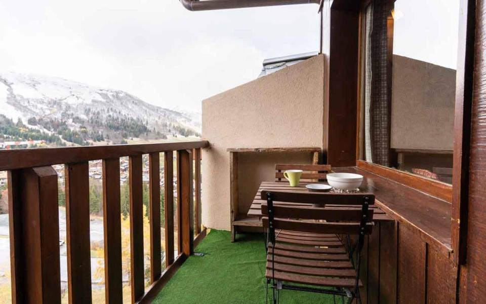 Ski verhuur Appartement 2 kamers 6 personen (G473) - Résidence Cheval Blanc - Valmorel - Terras