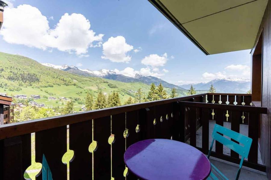 Ski verhuur Studio 4 personen (G420) - Résidence Cheval Blanc - Valmorel - Balkon