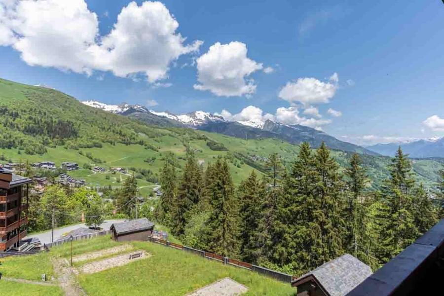 Ski verhuur Studio 4 personen (G420) - Résidence Cheval Blanc - Valmorel - Balkon