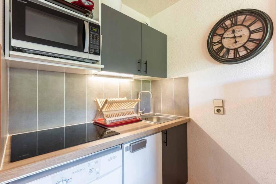 Location au ski Studio 4 personnes (G420) - Résidence Cheval Blanc - Valmorel - Kitchenette