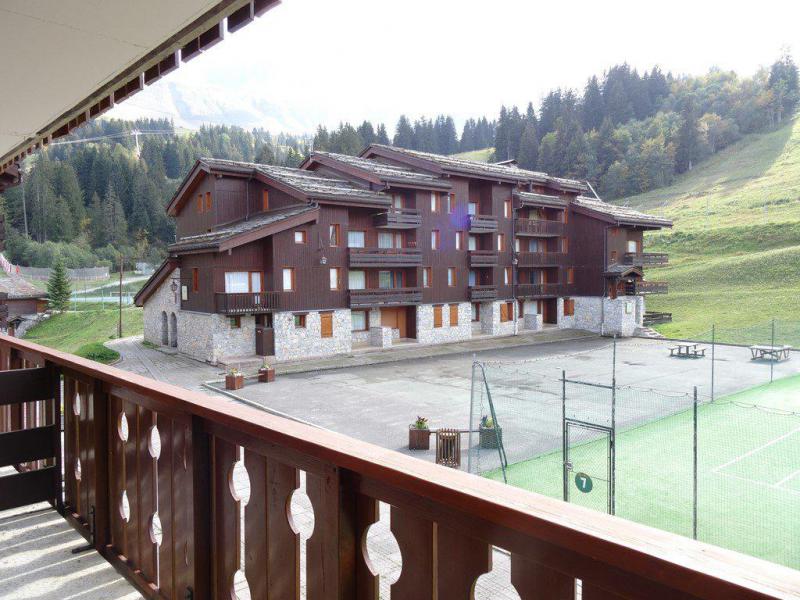 Location au ski Appartement 2 pièces 5 personnes (G004) - Résidence Côté Soleil - Valmorel - Terrasse