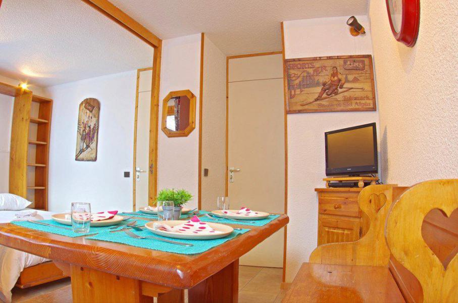 Location au ski Studio 4 personnes (G389) - Résidence Côté Soleil - Valmorel - Séjour