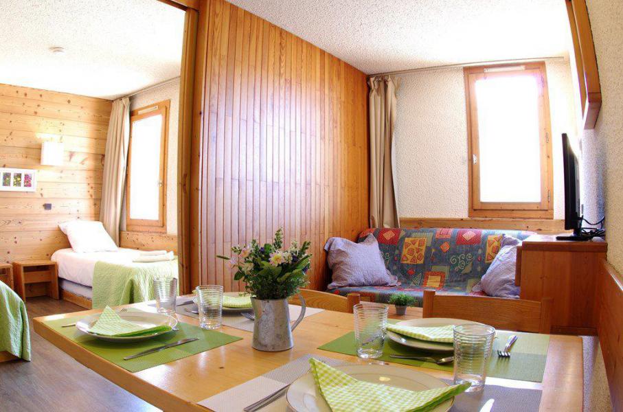 Rent in ski resort Studio 4 people (G287) - Résidence des Pierres Plates - Valmorel - Living room